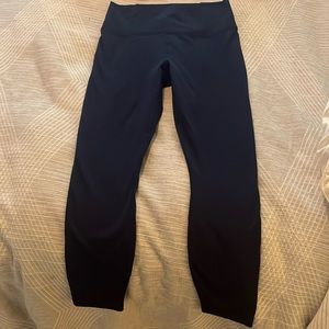 Cute Fabletics navy leggings
